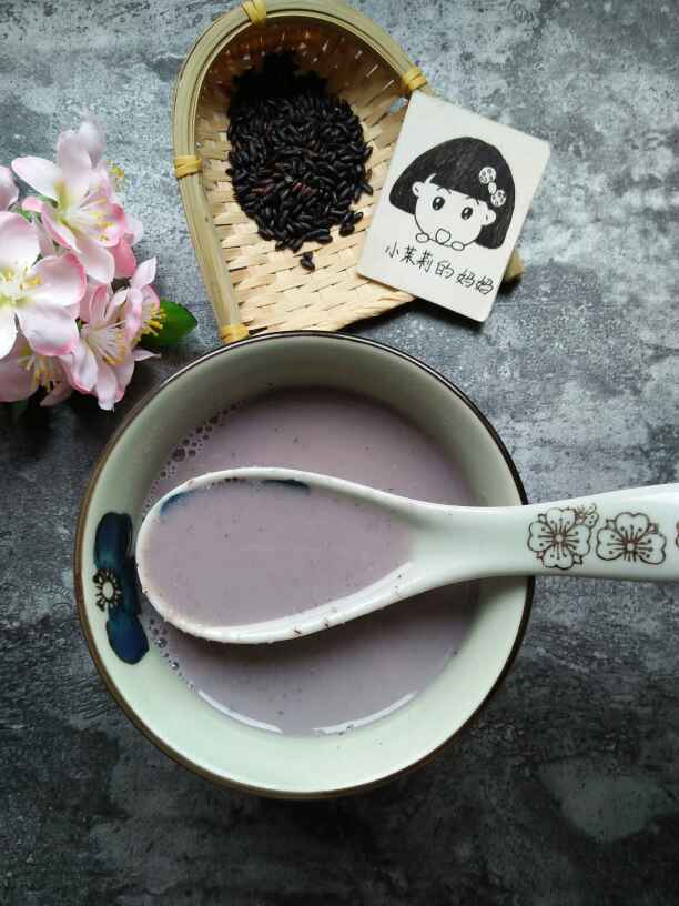黑米豆浆