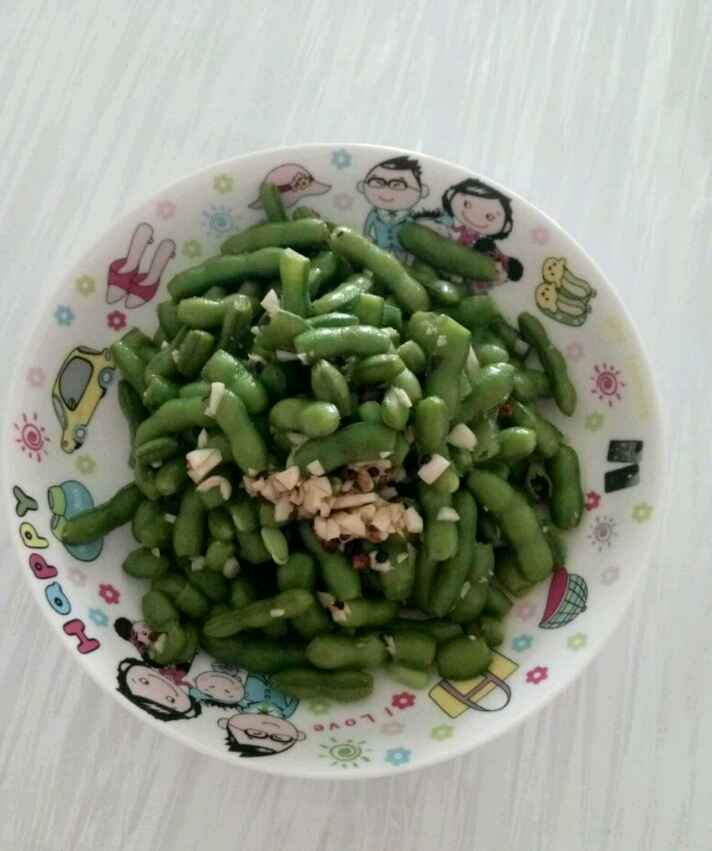 凉拌香辣毛豆