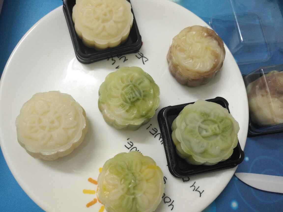 冰皮月饼（芒果奶酪馅