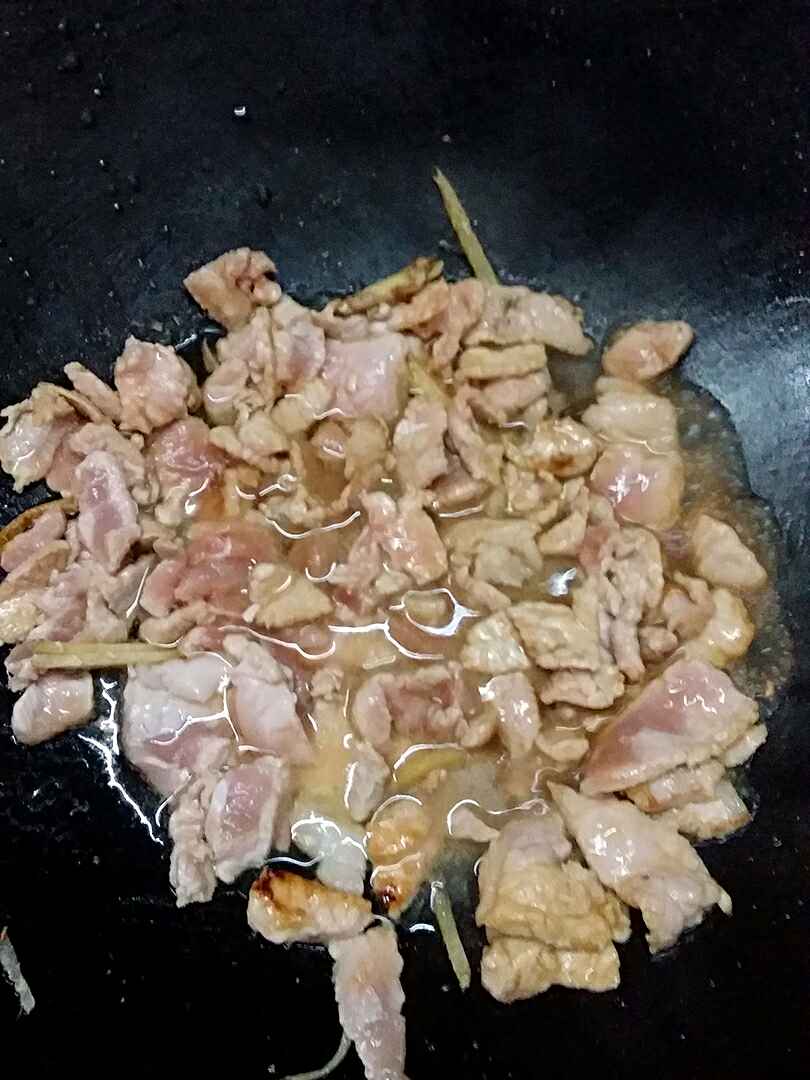 木耳炒肉片