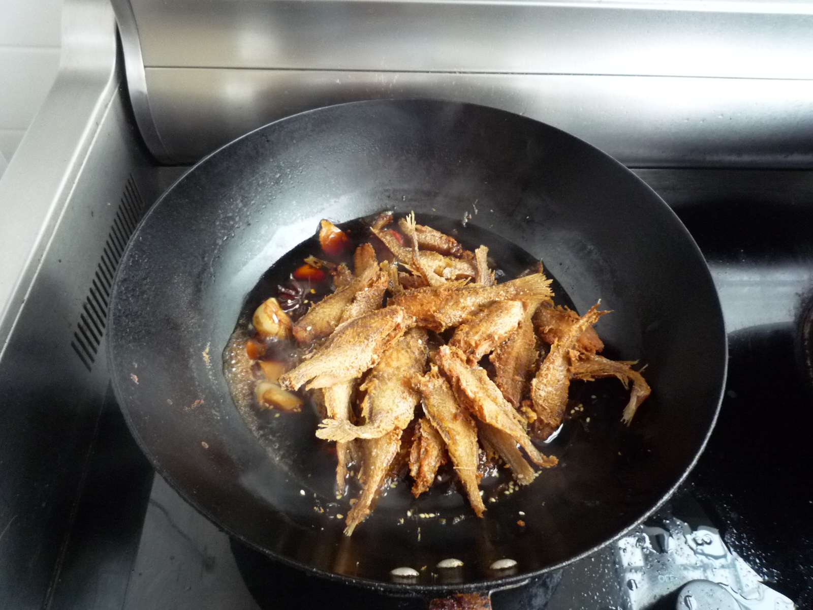 小黄花酥鱼（五香口味