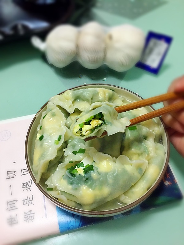 韭菜鸡蛋饺子