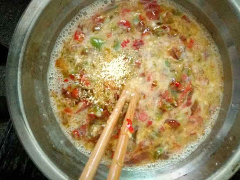 线椒炒蛋
