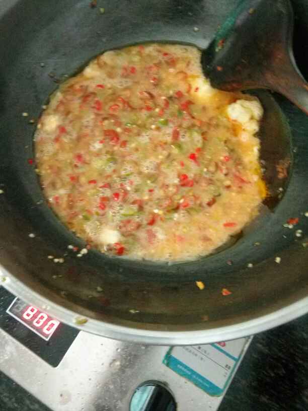 线椒炒蛋
