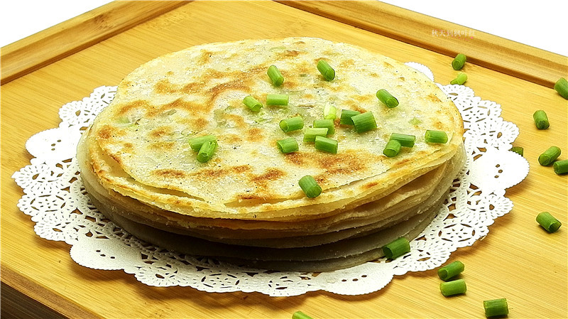 饺子皮葱油饼