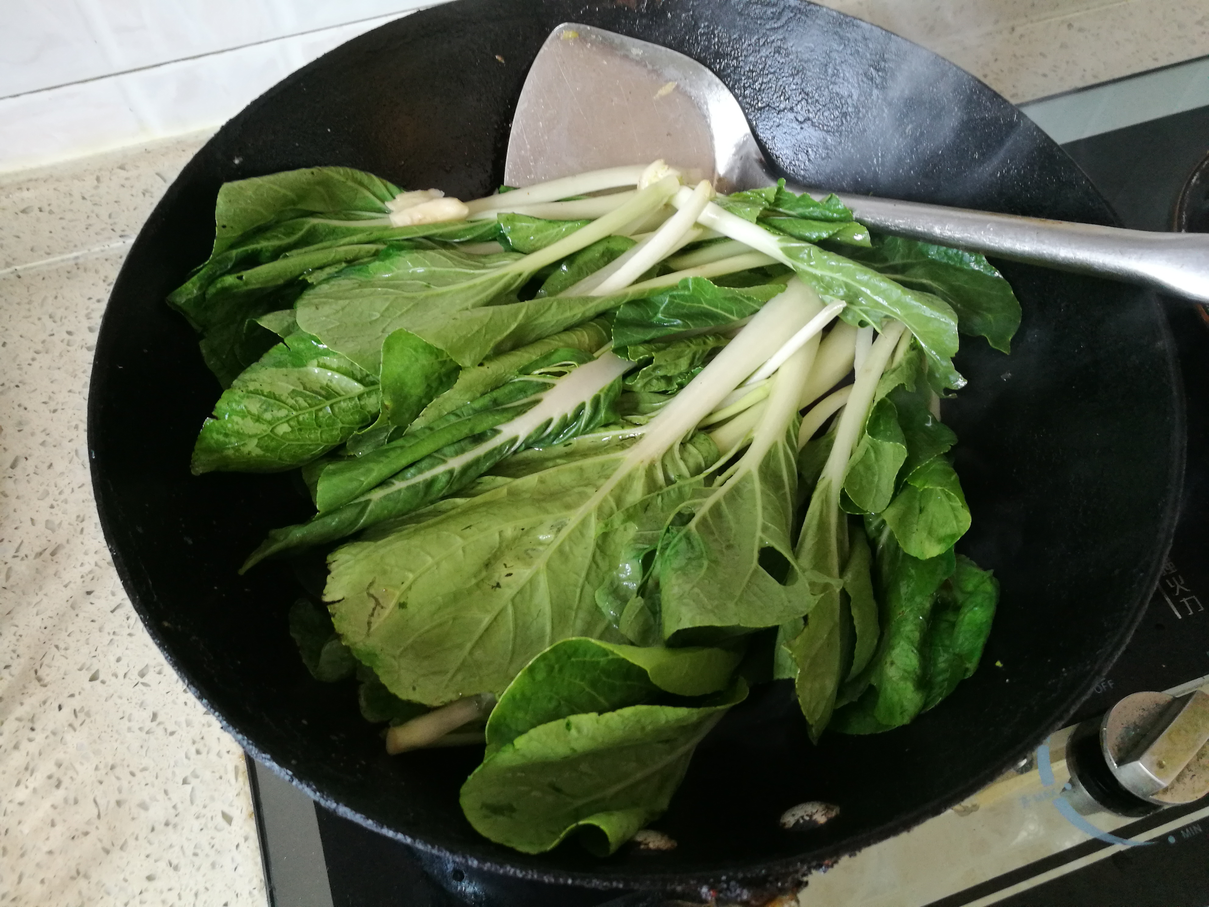蒜蓉炒小白菜
