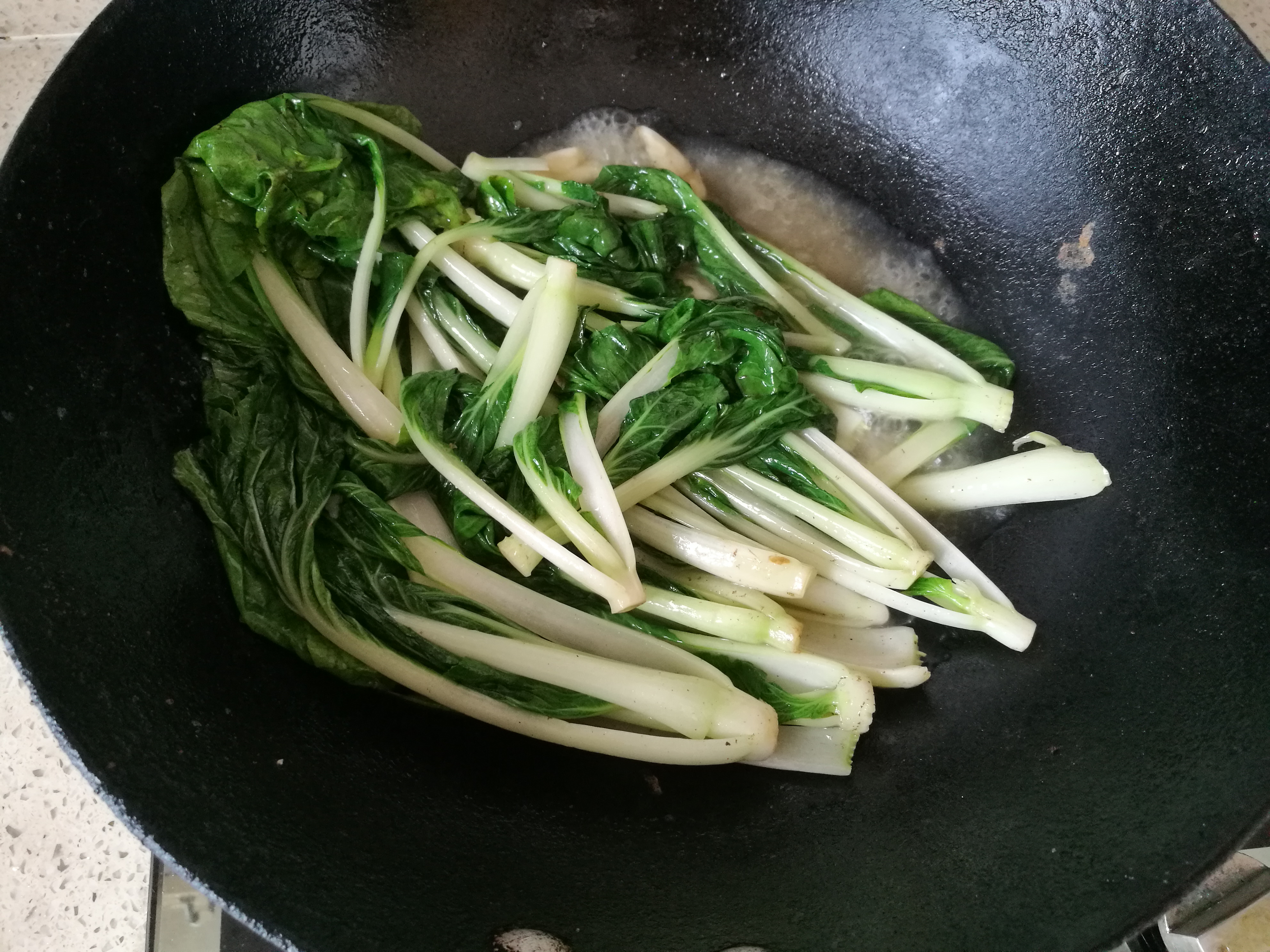 蒜蓉炒小白菜