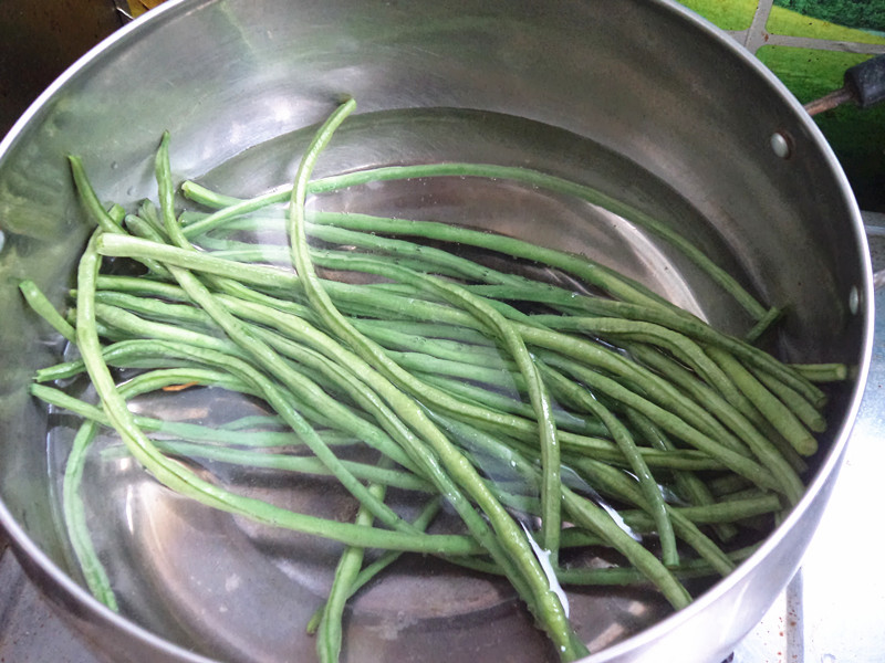 芝麻酱拌菜豆角