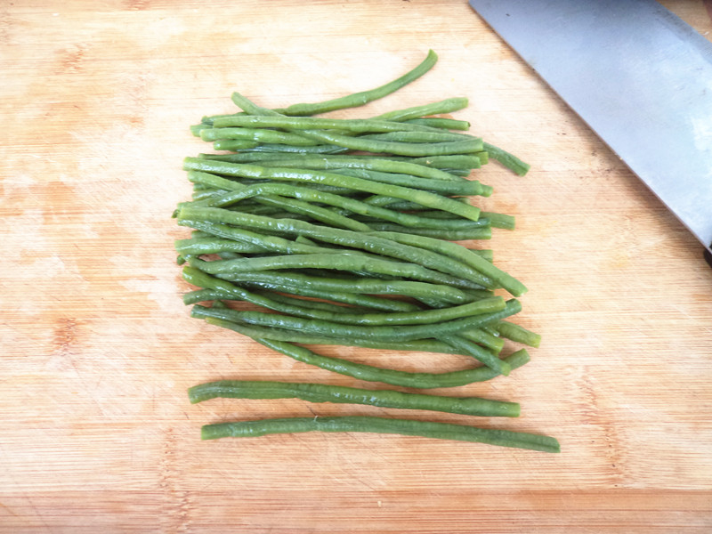 芝麻酱拌菜豆角