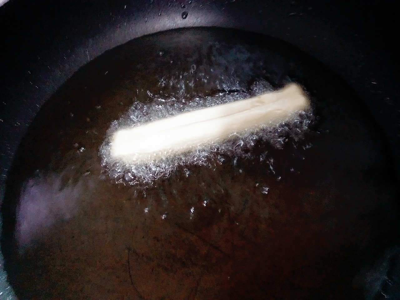 自制炸油条