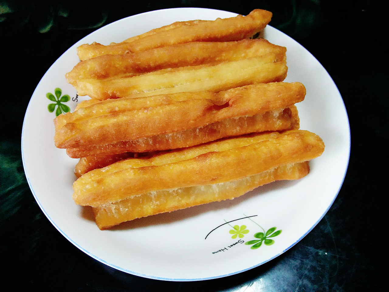 自制炸油条
