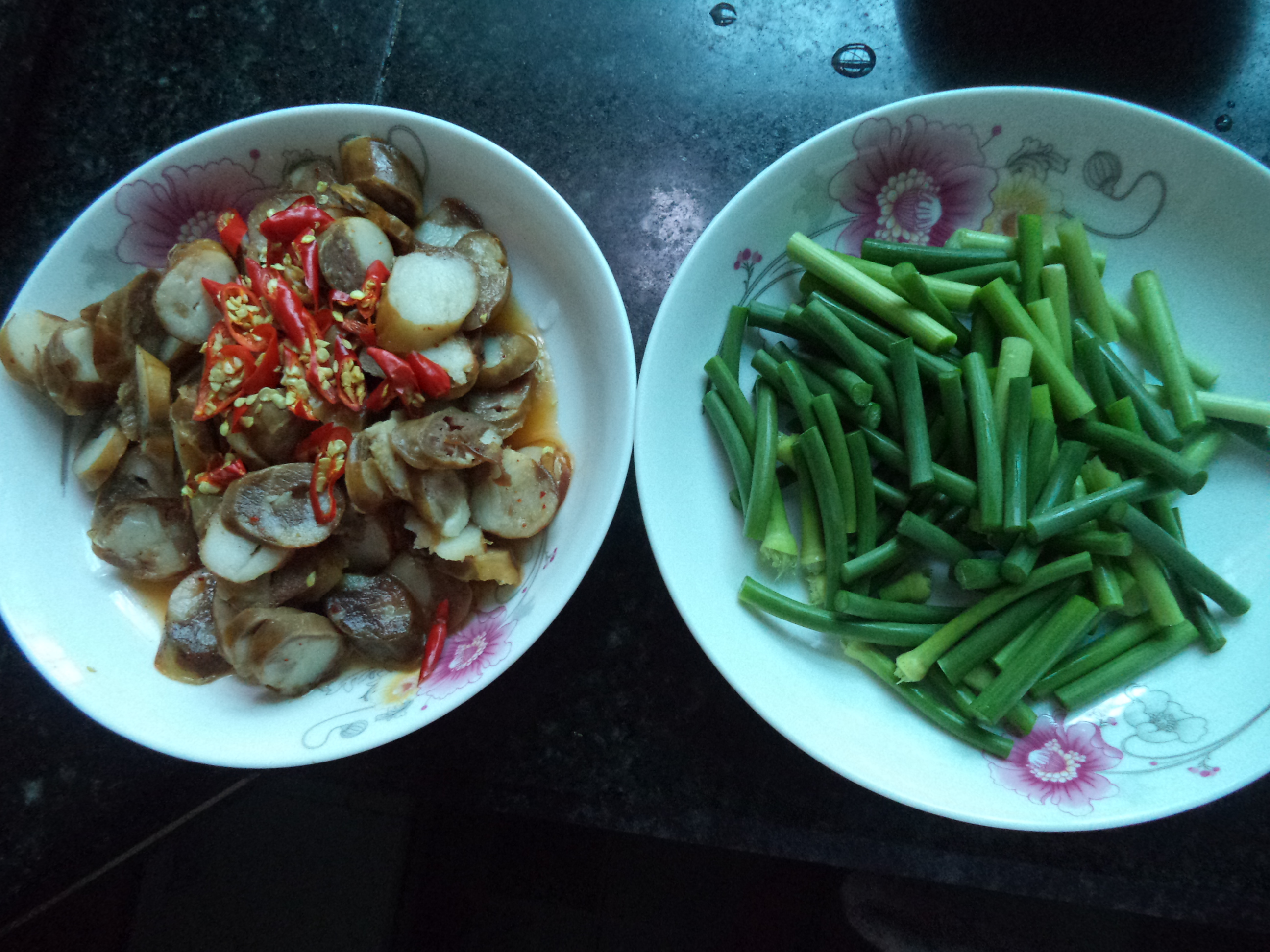青蒜香肠