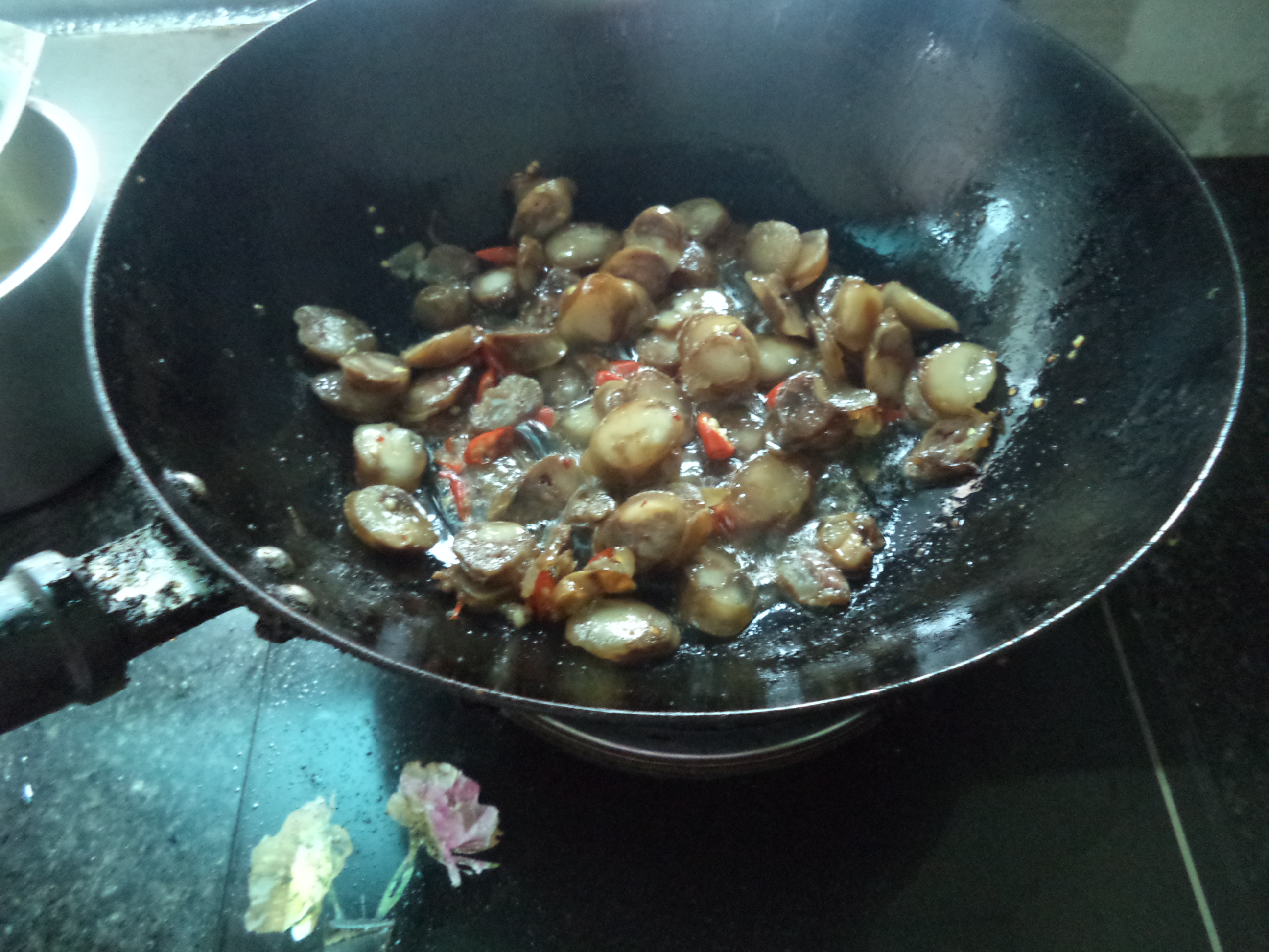 青蒜香肠