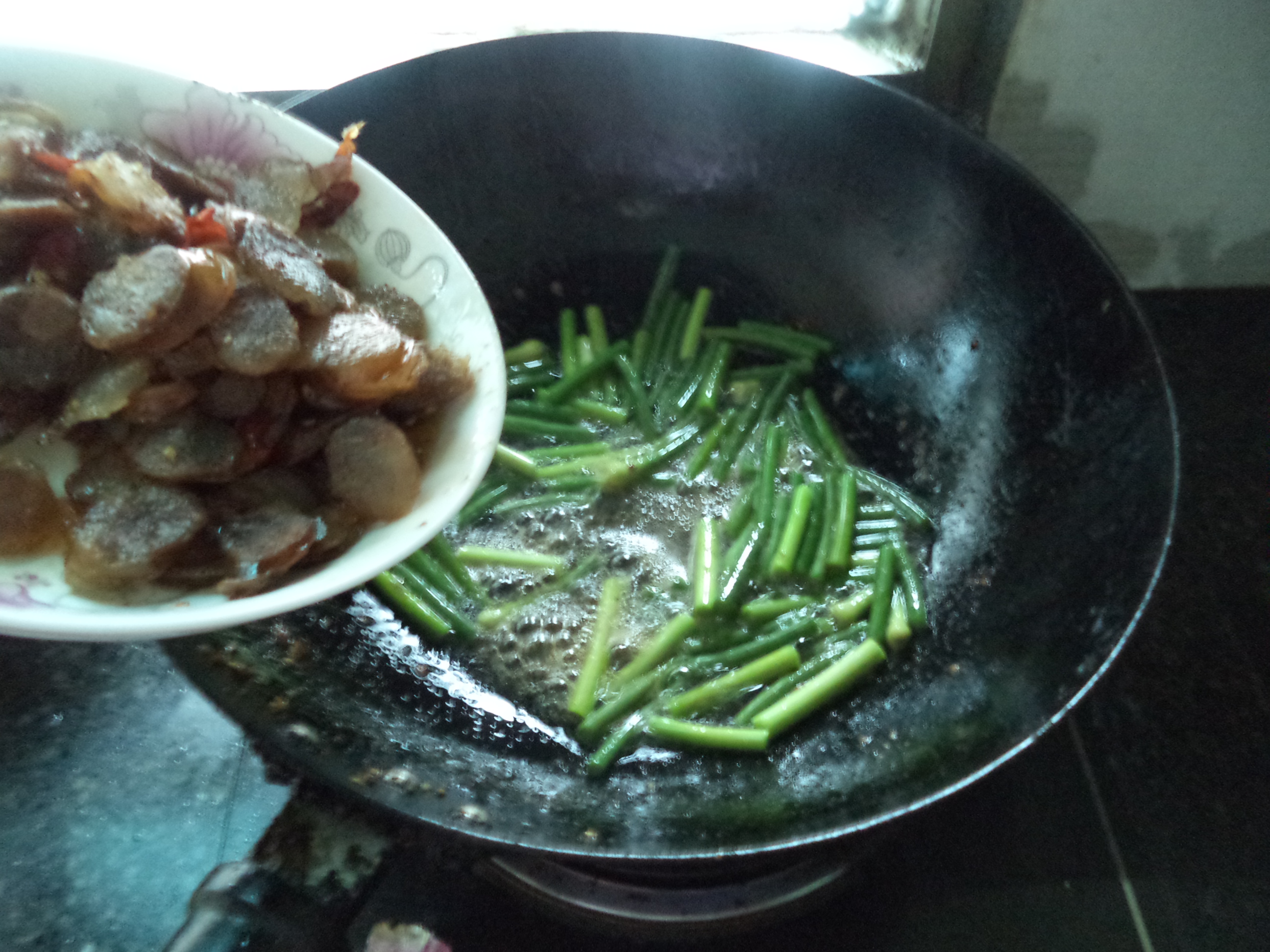 青蒜香肠