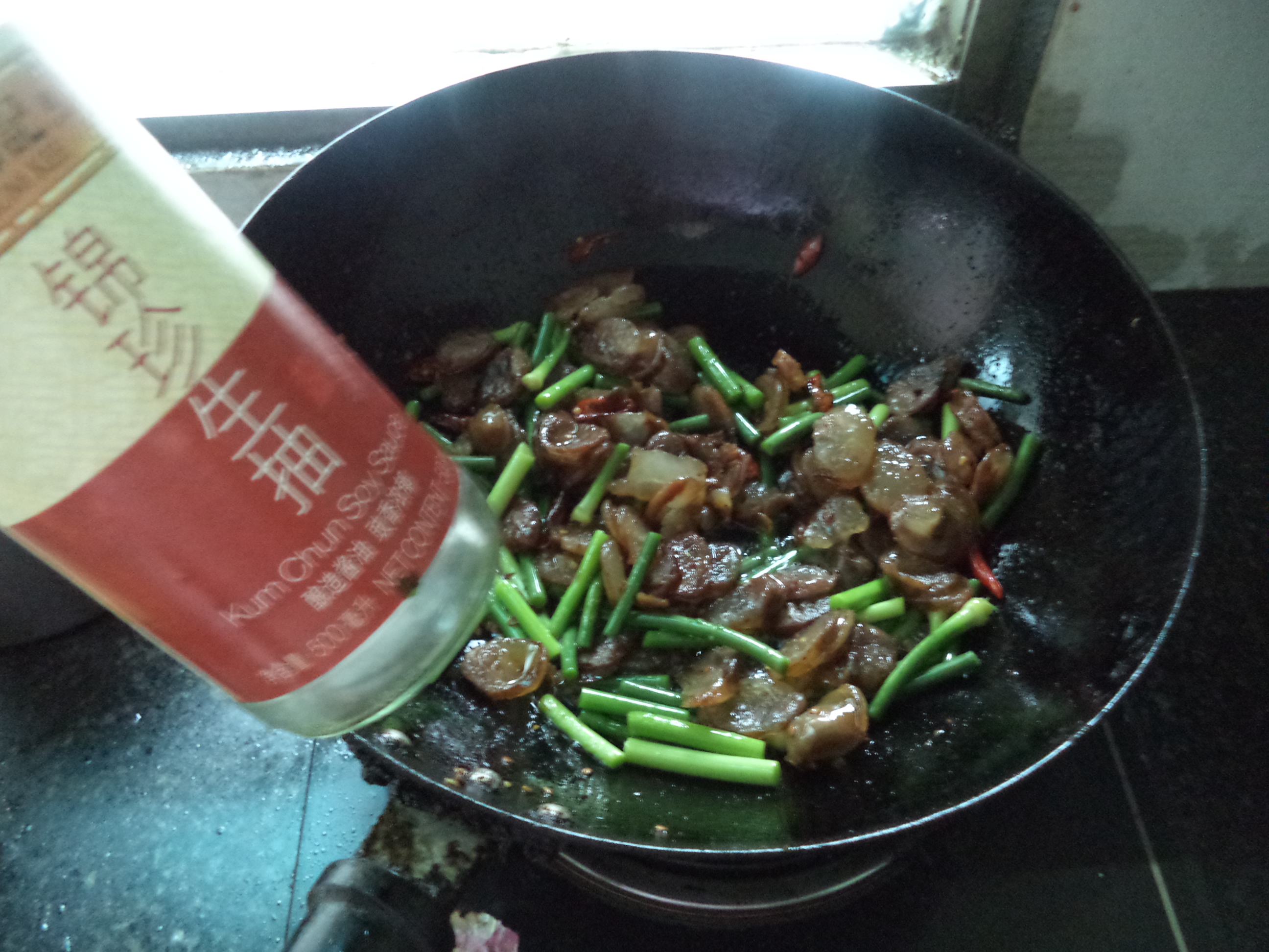 青蒜香肠