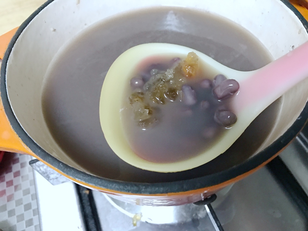 #润秋燥#桃胶红豆蜜枣