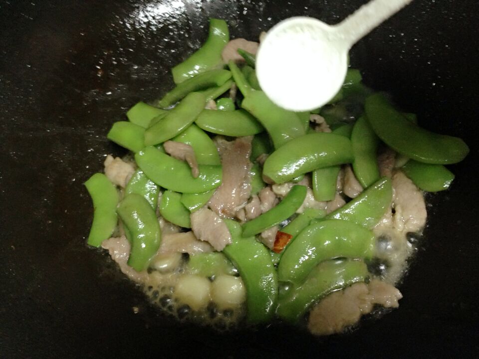 扁豆炒肉