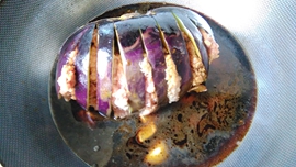 农家肉米嵌茄子