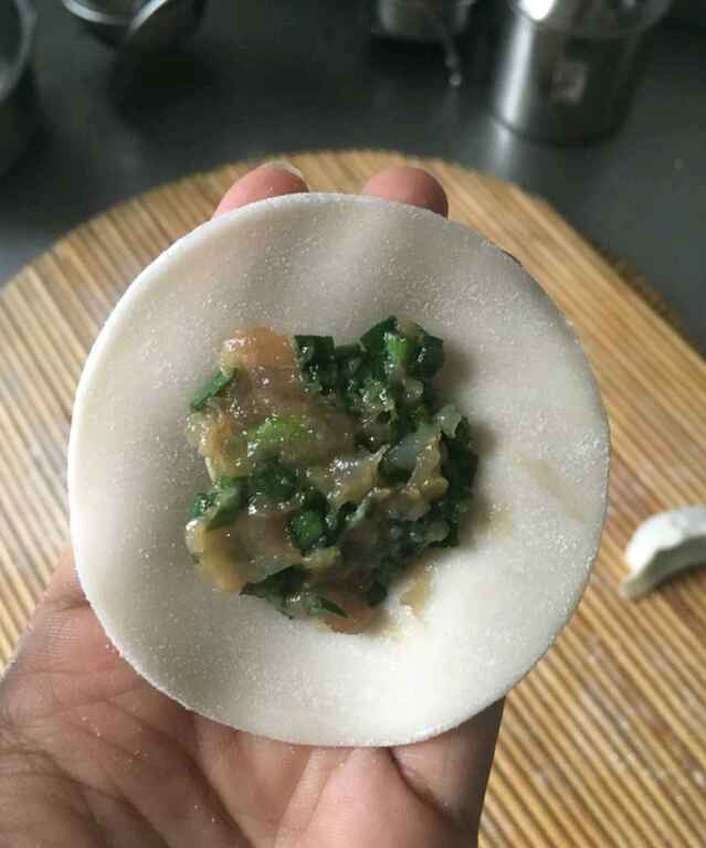 香菜饺子