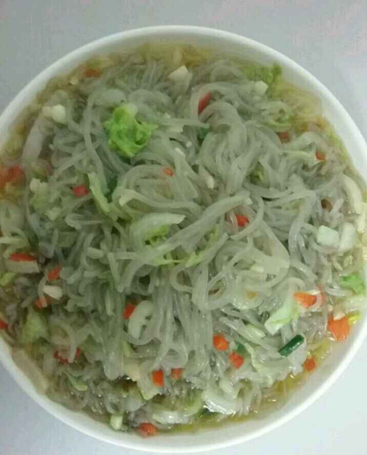 白菜炒粉条