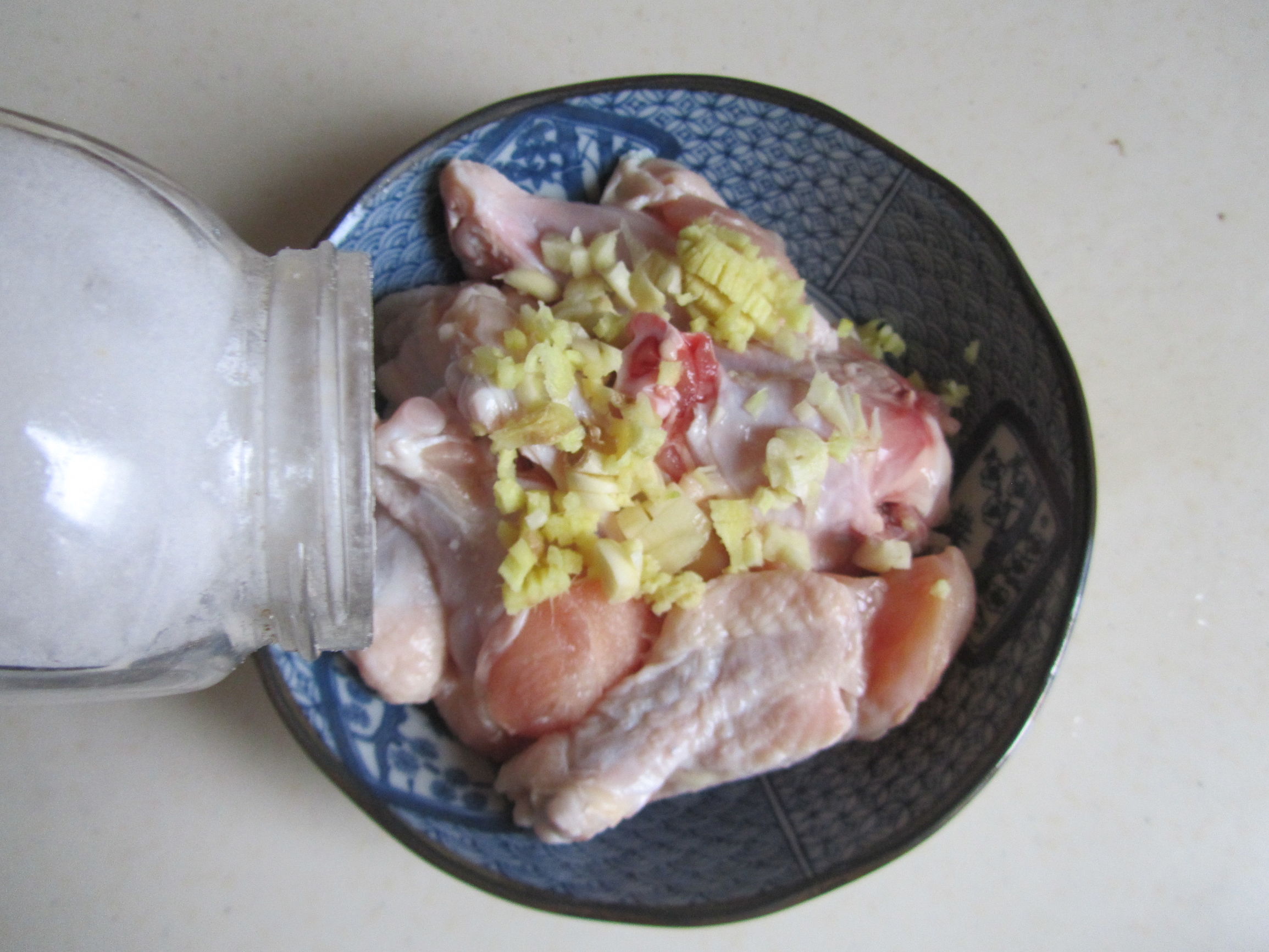 豆瓣蒸鸡翅根