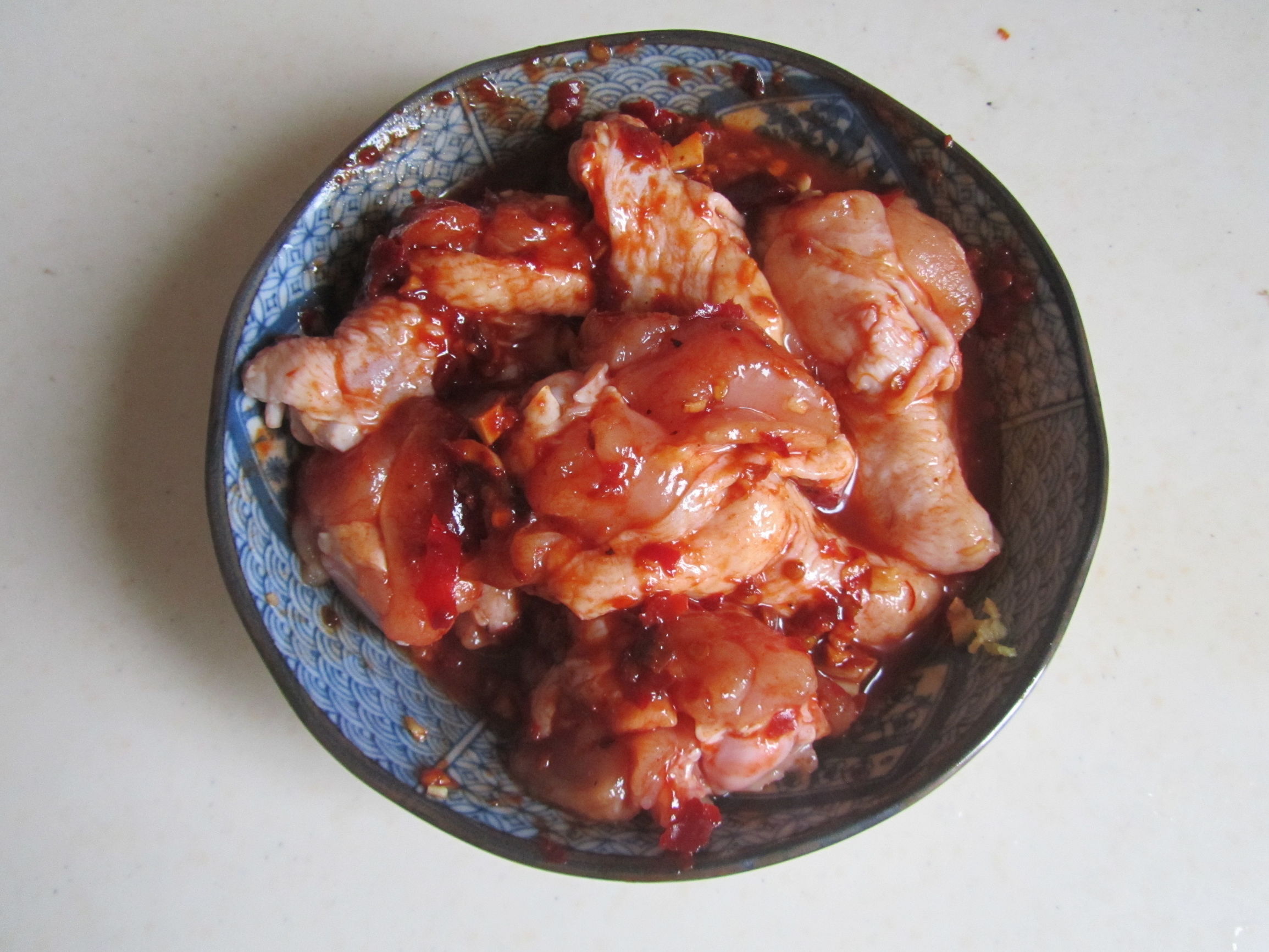 豆瓣蒸鸡翅根