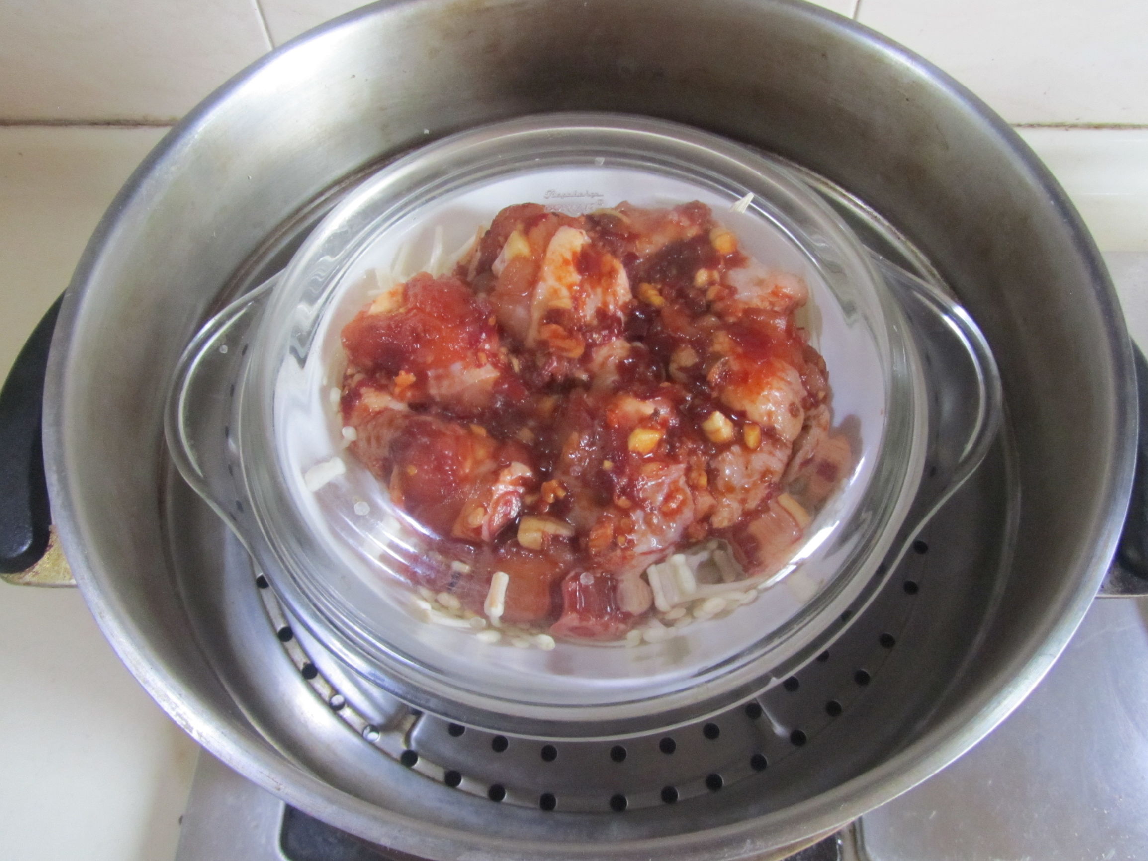 豆瓣蒸鸡翅根