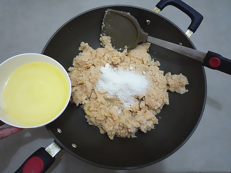 广式芸豆肉松月饼