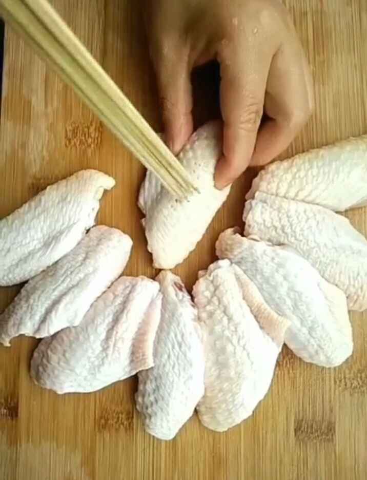 煎鸡翅
