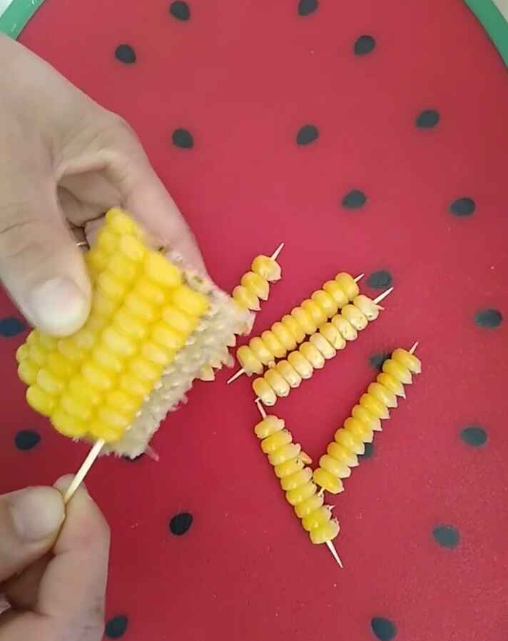 白糖拌玉米