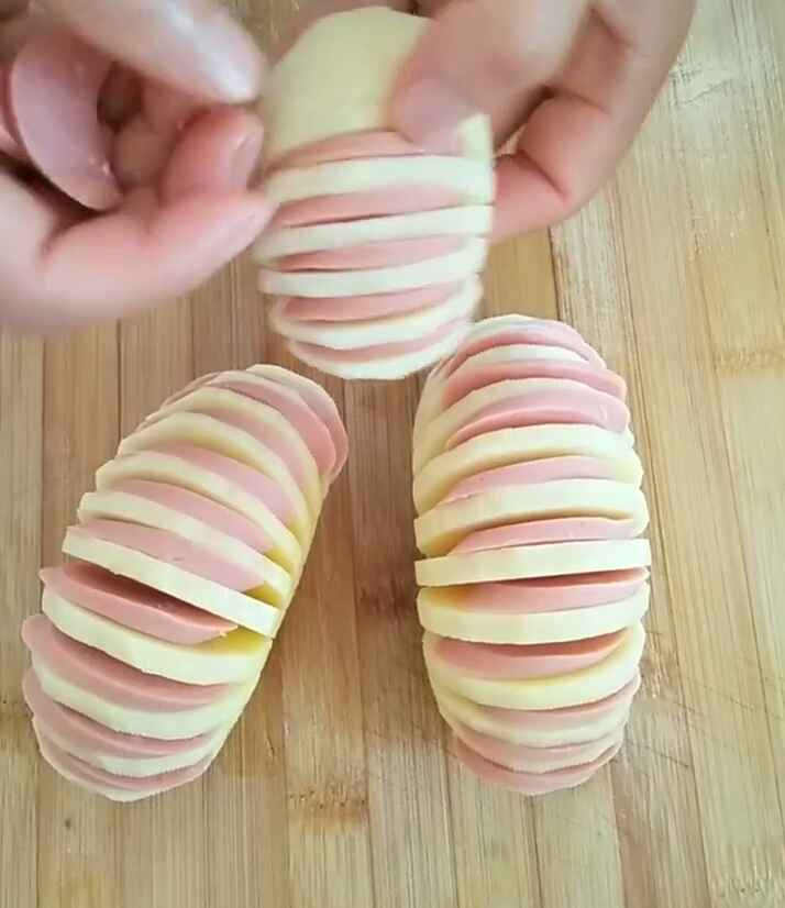 煎土豆火腿