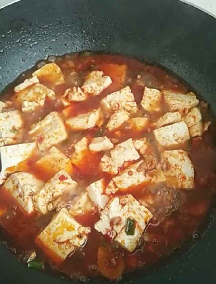 肉末豆腐