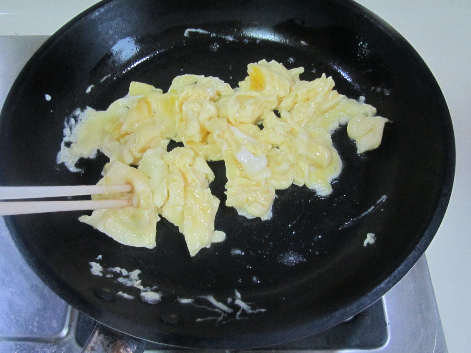 猪肚菇丝瓜炒鸡蛋