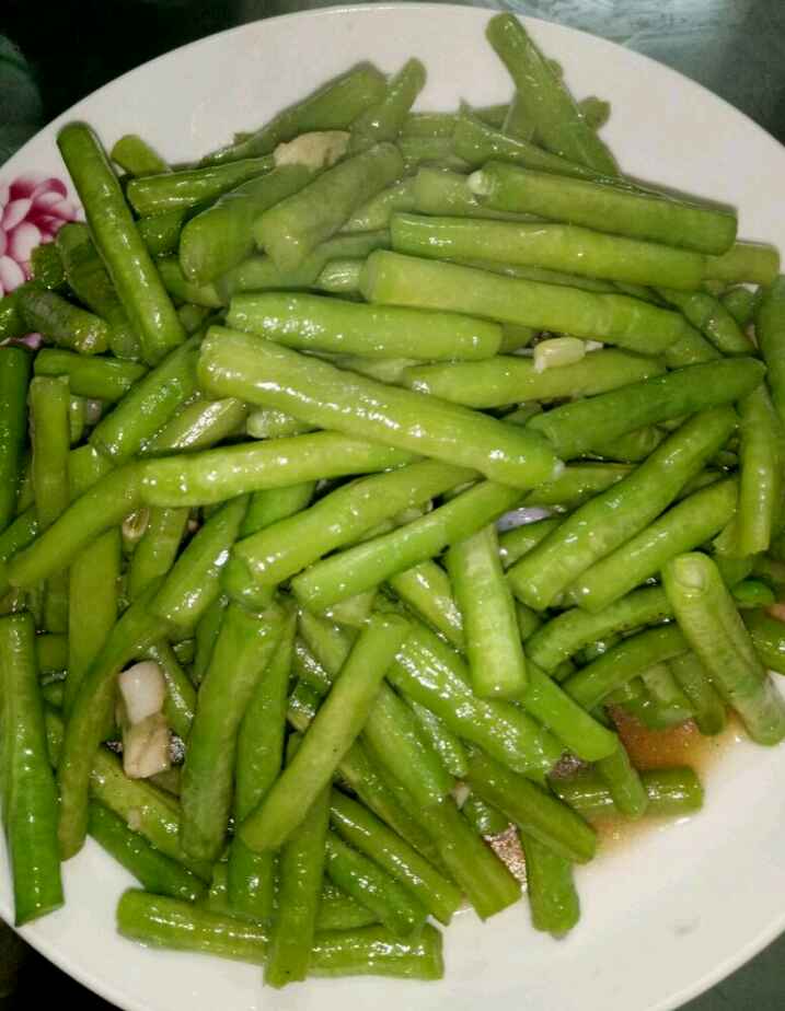 蒜炒豆角