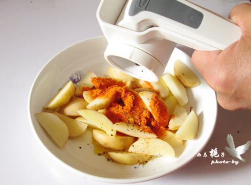 香辣烤薯角