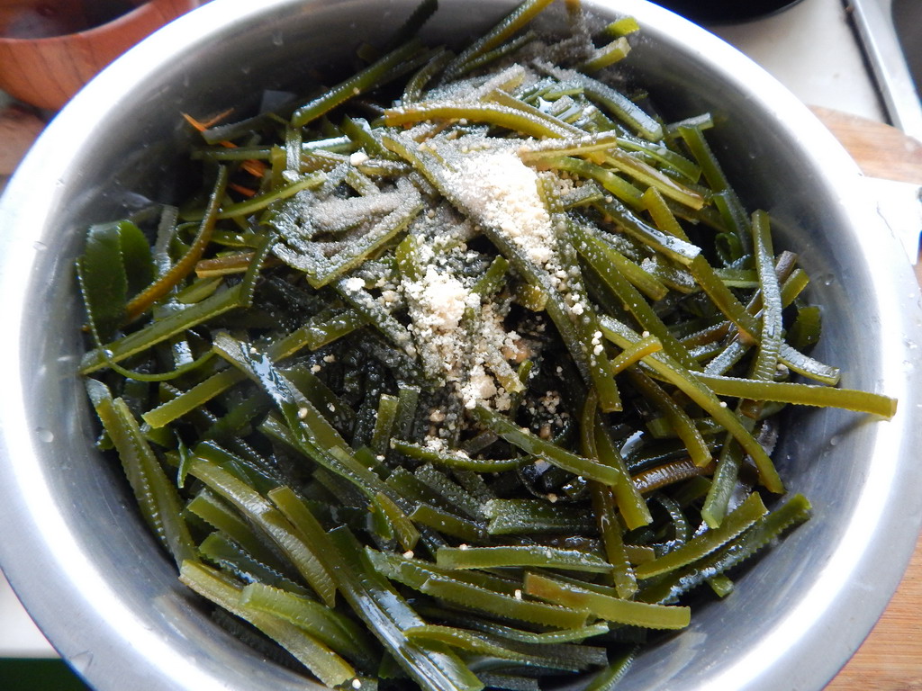 海带凉拌粉皮