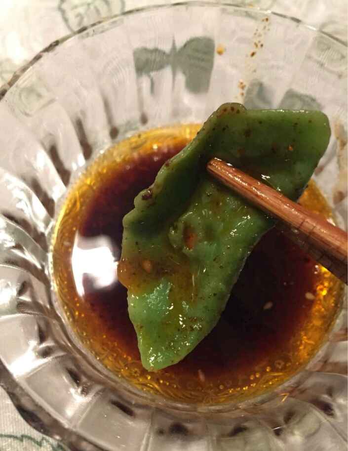 菠菜饺子