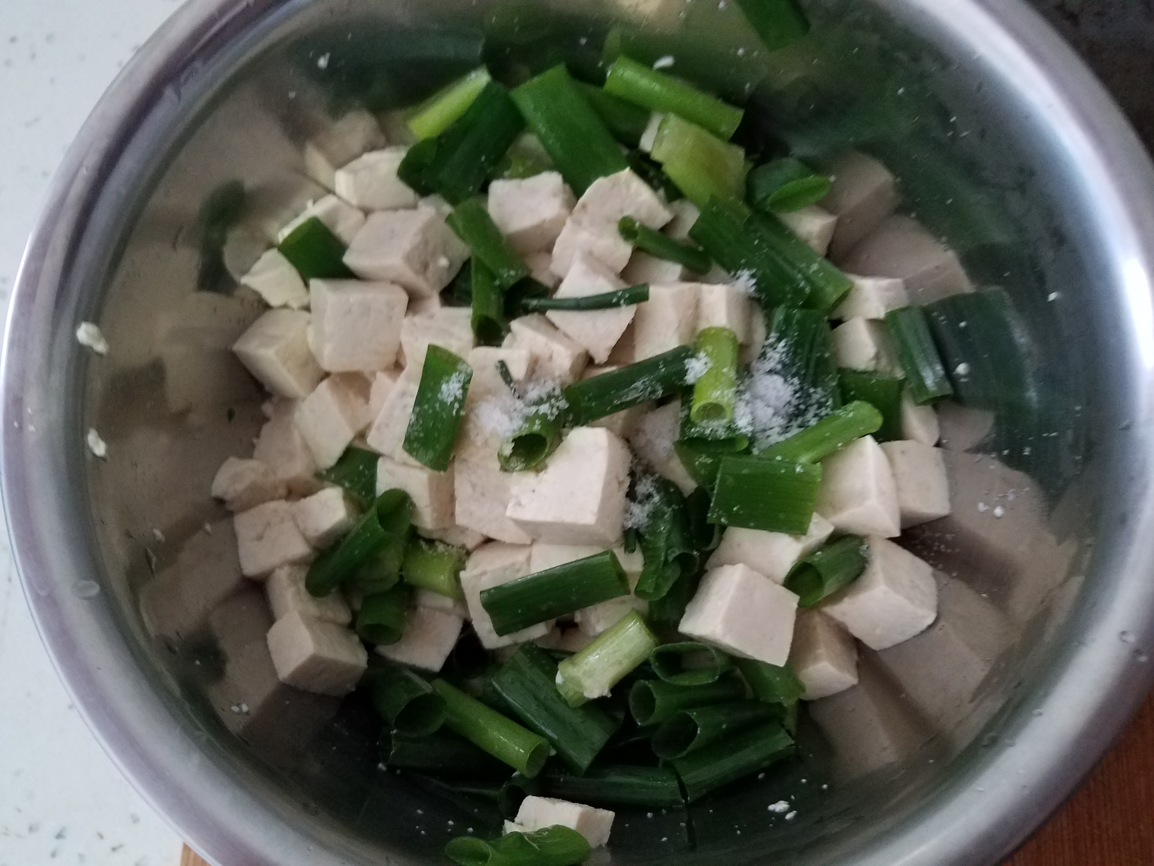 小葱拌豆腐