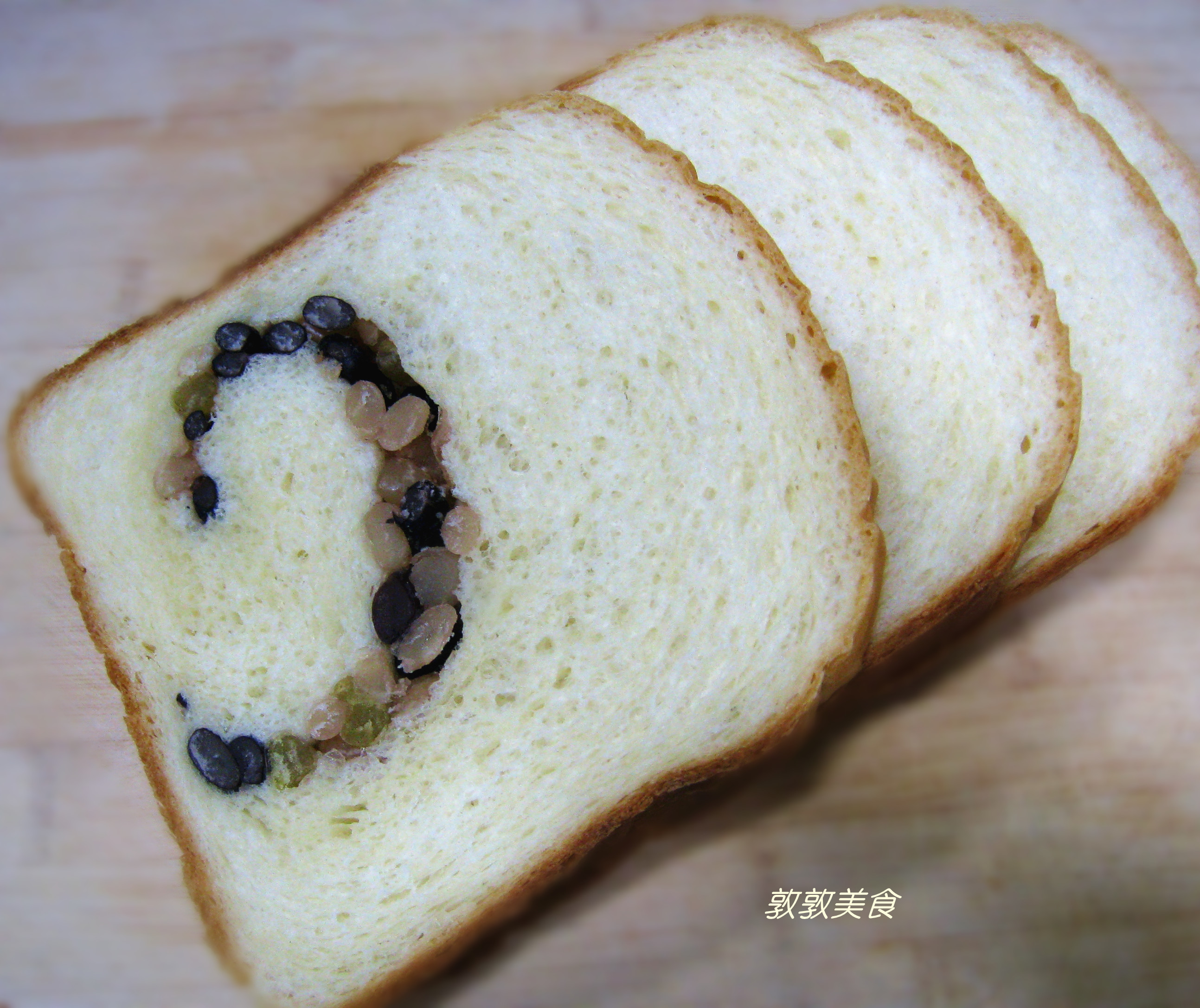 蜜豆吐司