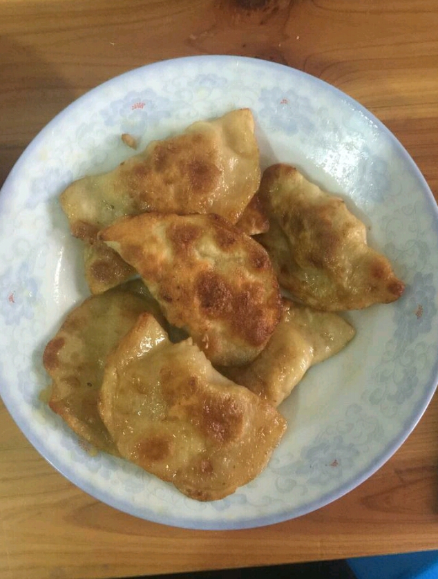 煎饺子