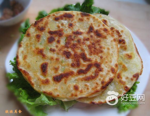 饺子皮版葱油饼