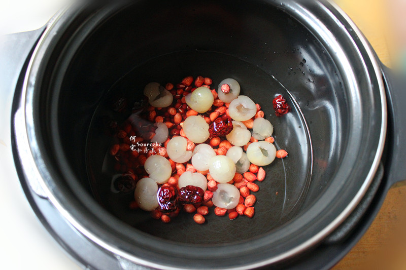 冬季养生四红汤