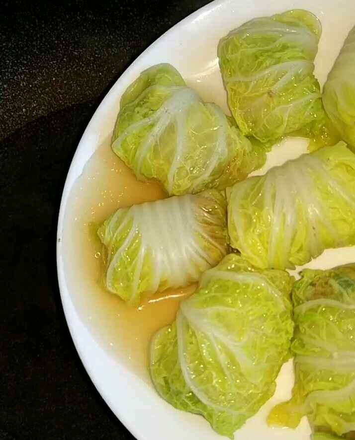 白菜肉卷