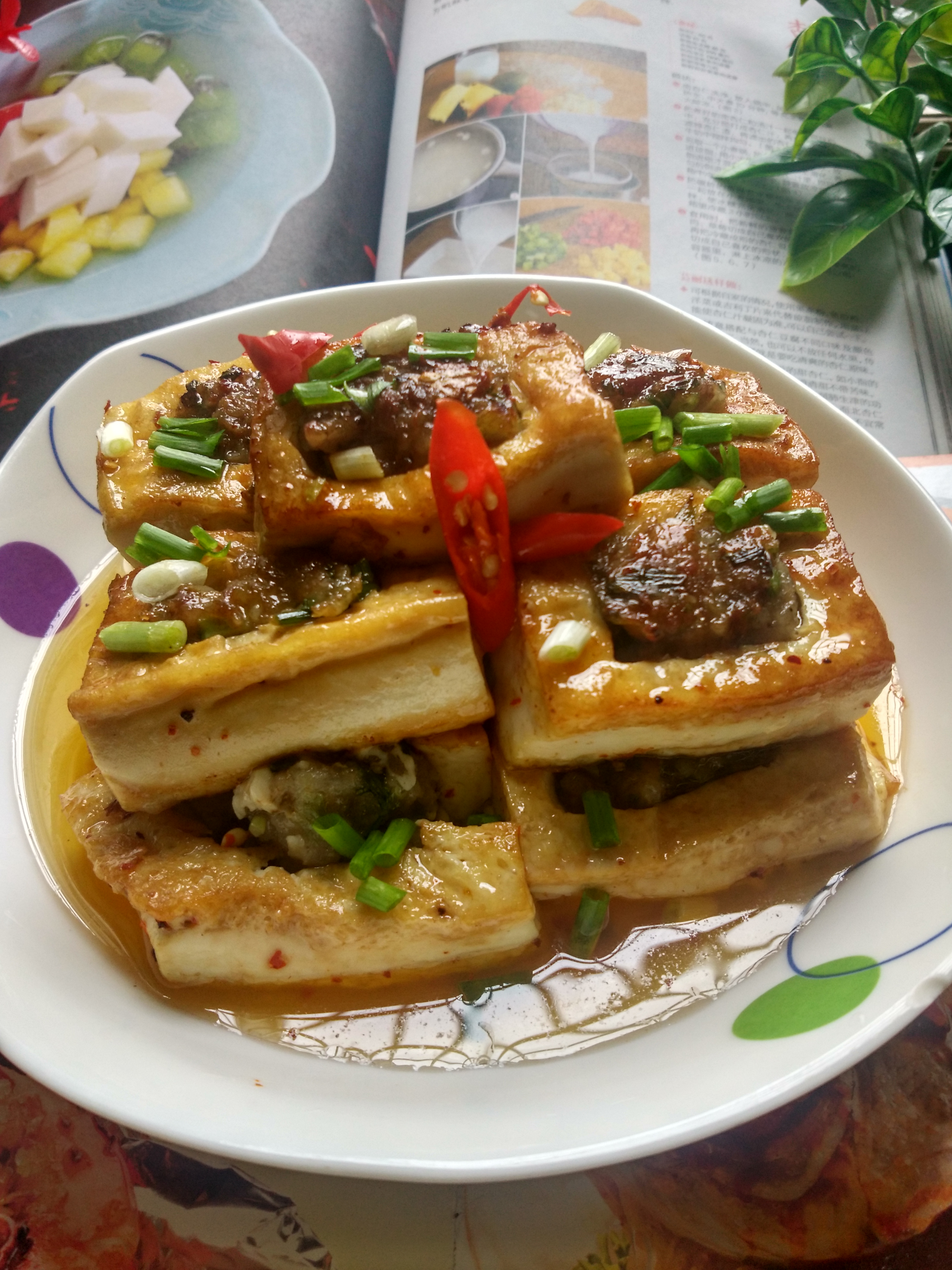 锅塌酿豆腐