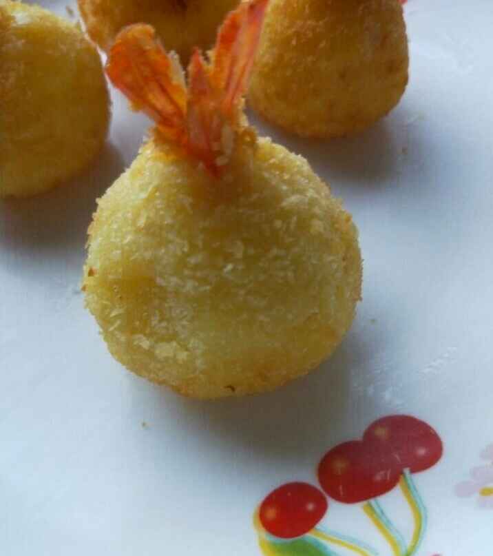 土豆虾球