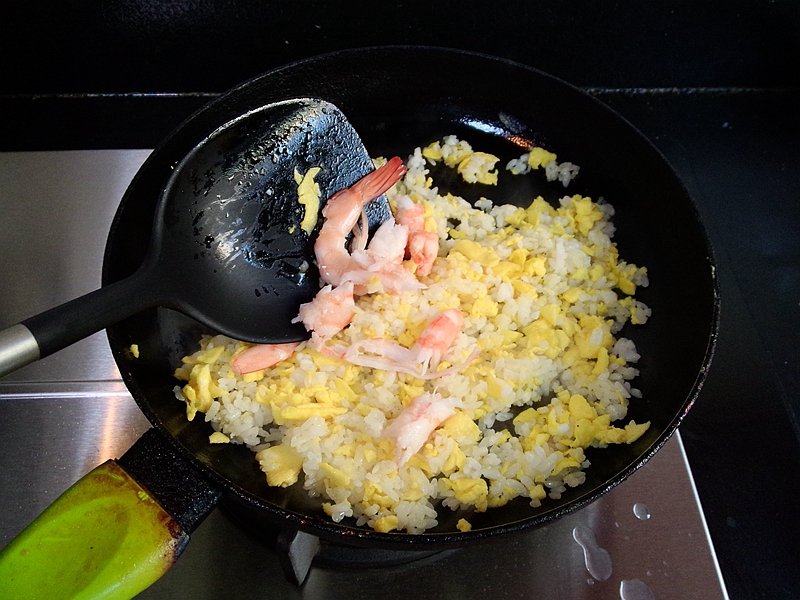 虾仁蛋炒饭