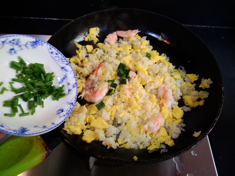 虾仁蛋炒饭