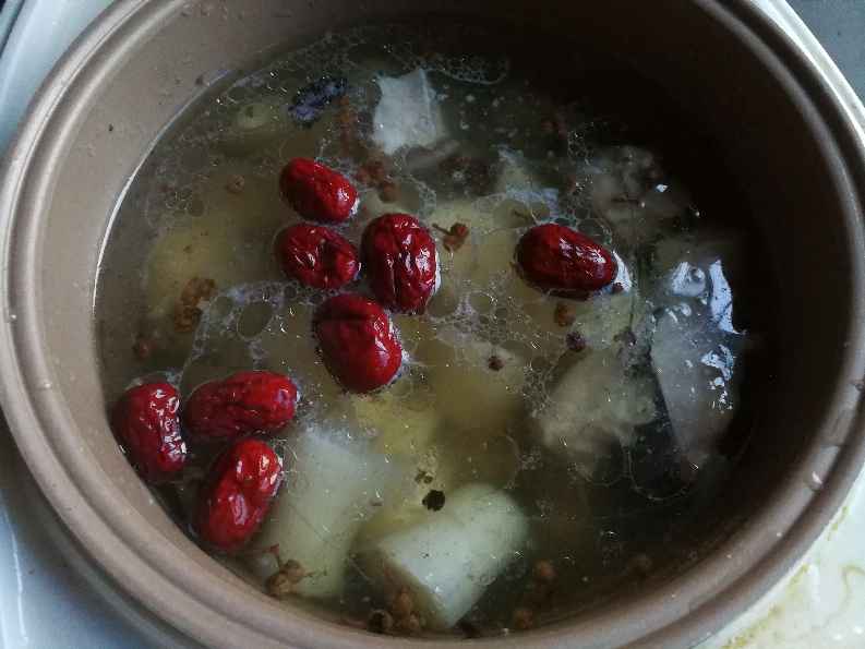 山药红枣炖羊排