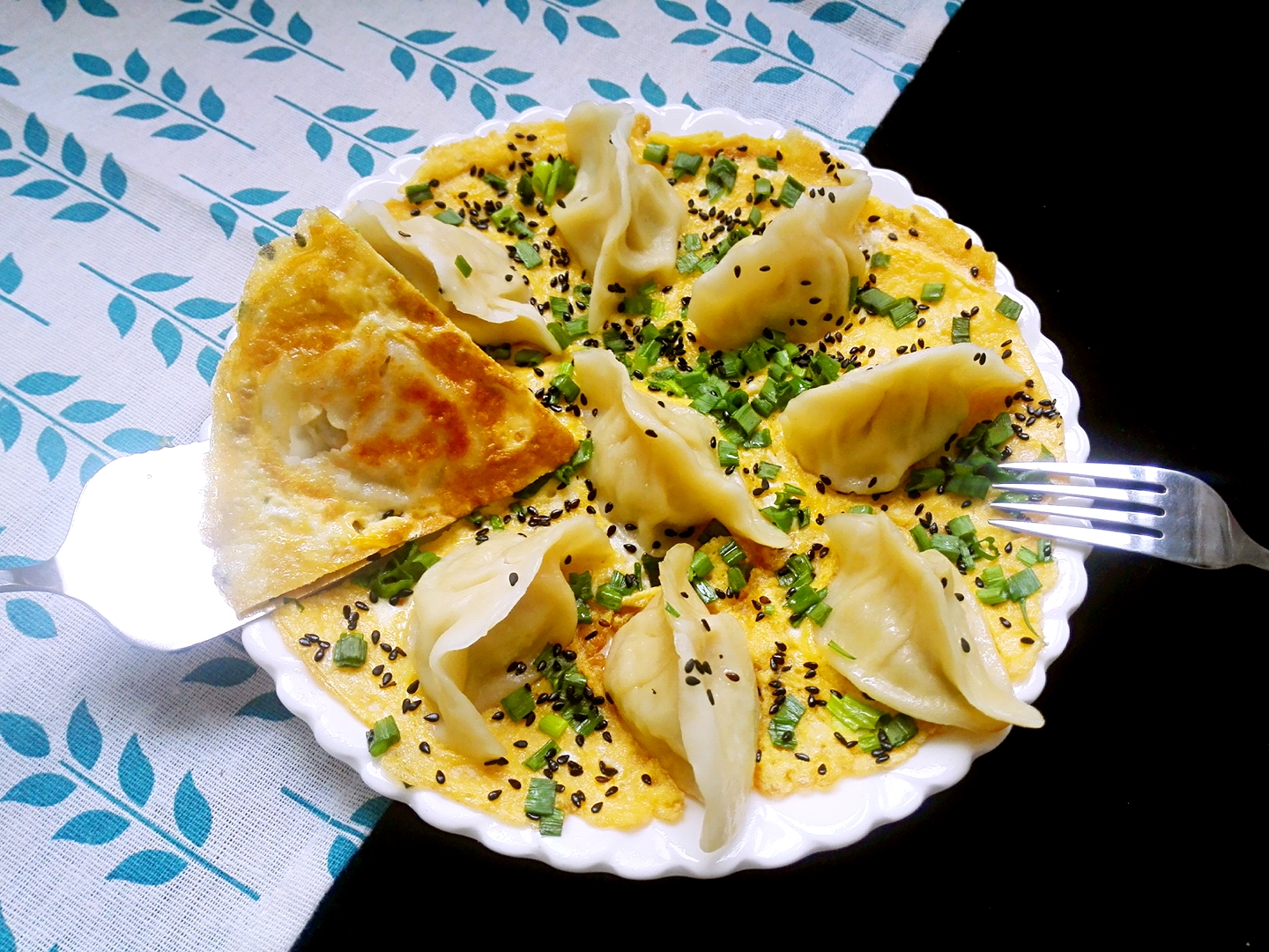 抱蛋煎饺