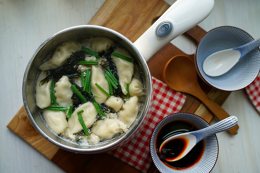 银鱼鲜肉汤饺